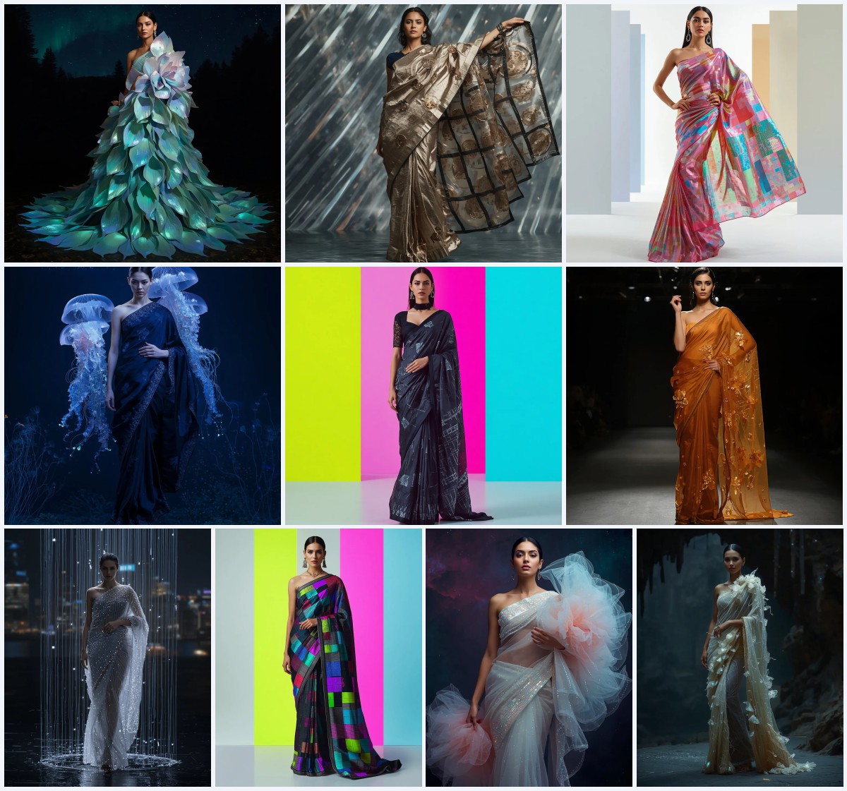 New 10 AI Prompts for Serene Saree Looks for Baby Shower Celebrations | ai prompt text generator